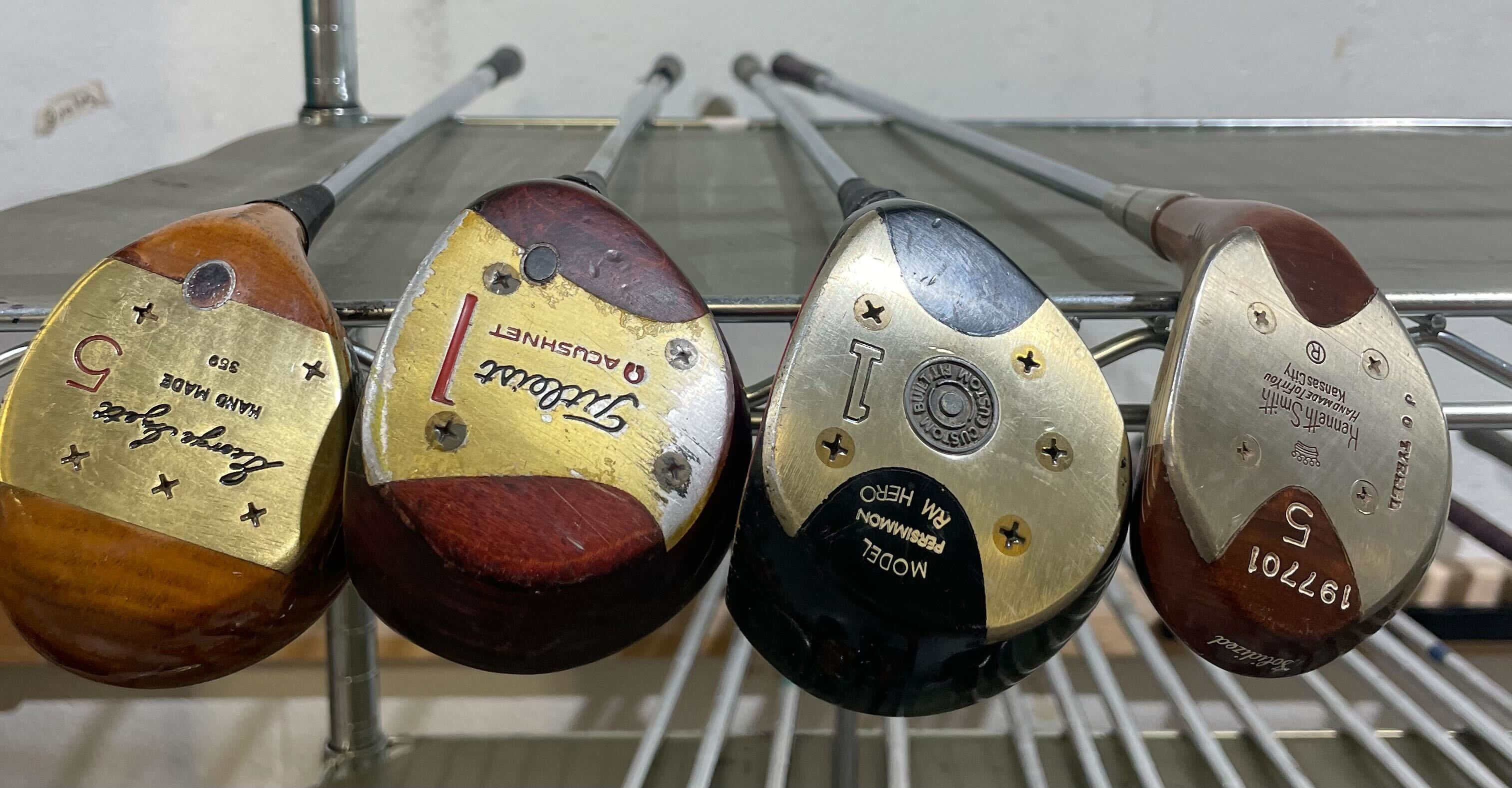 Wholesale Lot of 25 Assorted Persimmon Drivers/Fairway-Next Round