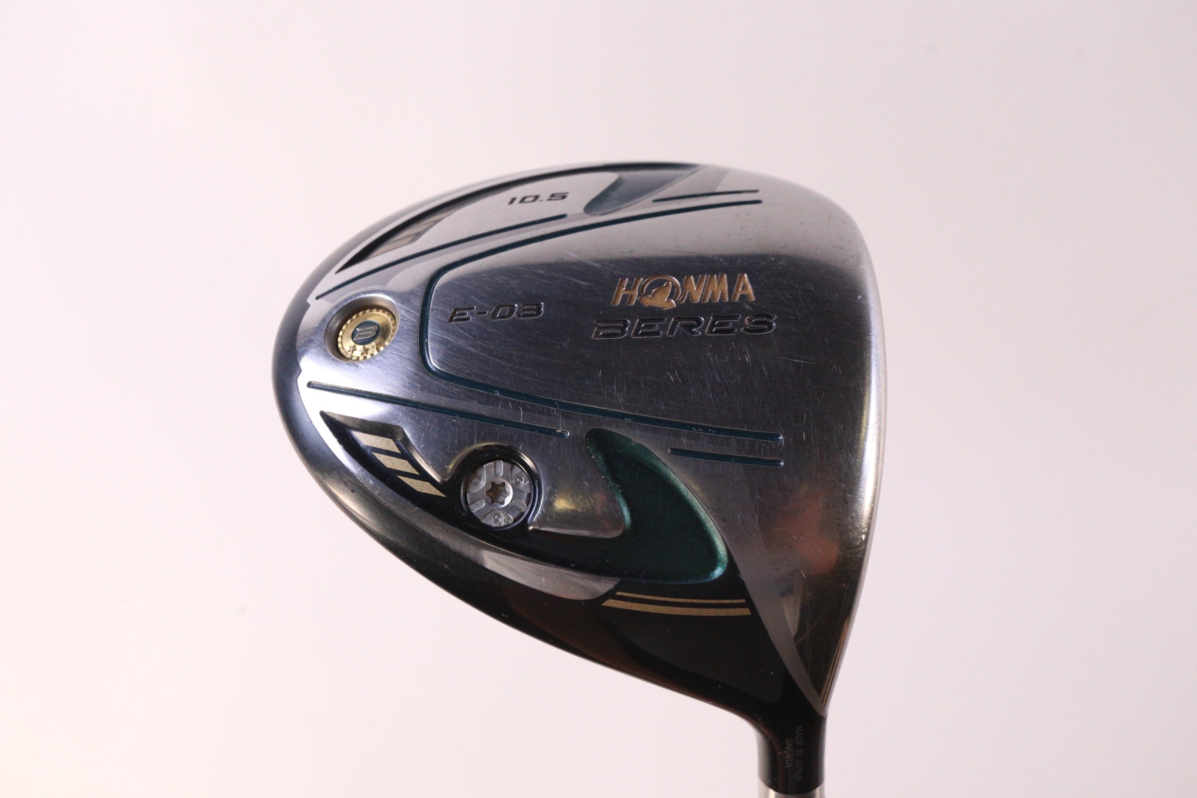 Used Honma Beres E-03 1-Wood - Right-Handed - 10.5 Degrees - Regular Flex