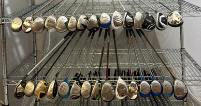 Wholesale Lot of 30 Golf Clubs - Assorted Fairway Woods & Hybrids-Next Round