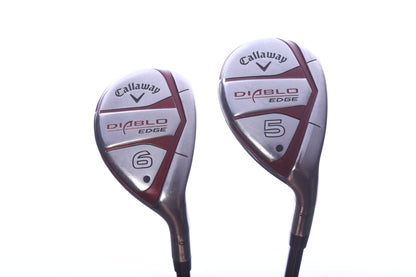 Used Callaway Diablo Edge Hybrid Set - Right-Handed - 5H, 6H - Stiff Flex