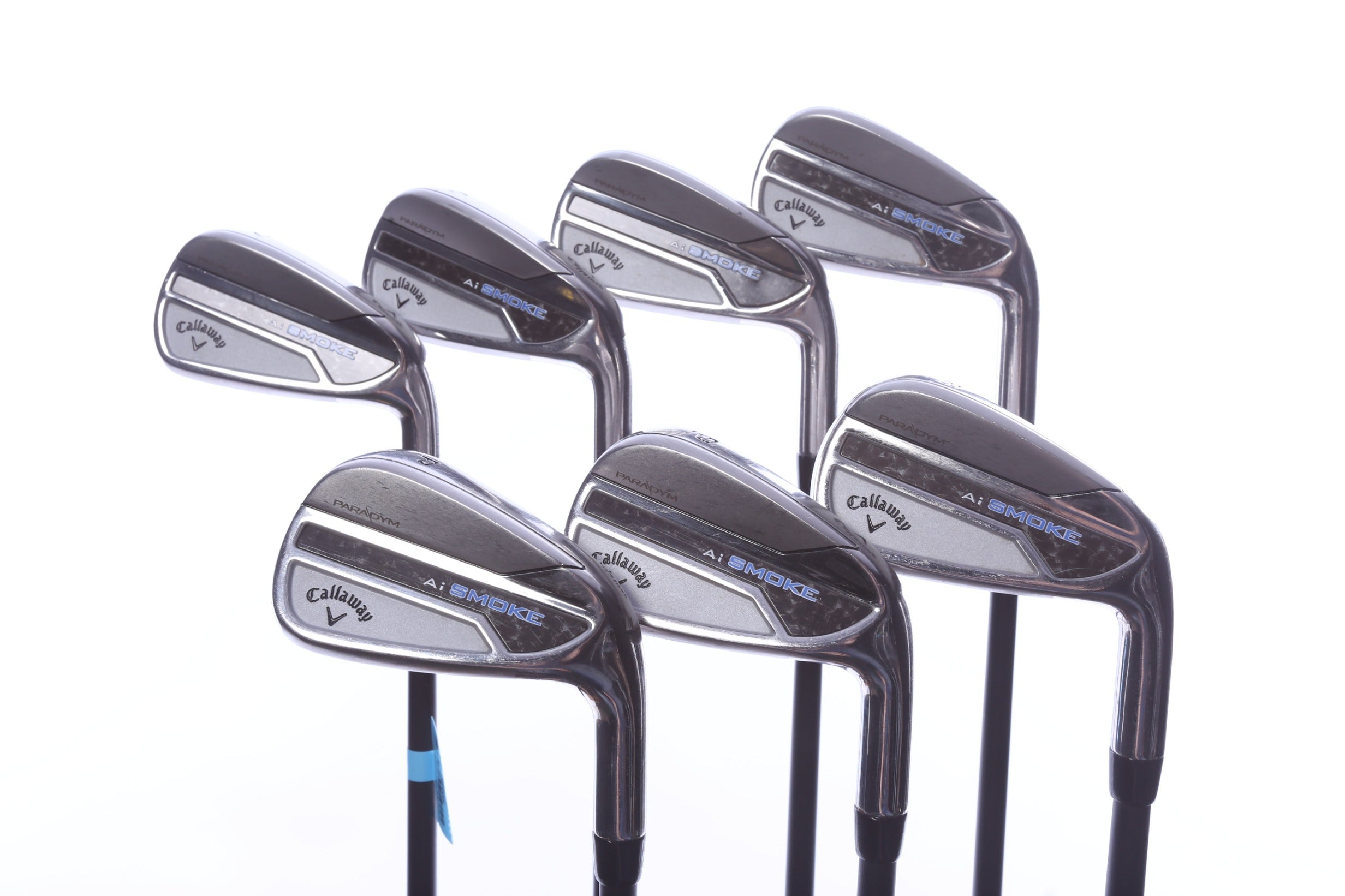 Used Callaway Paradym Ai Smoke Iron Set - Right-Handed - 4-PW - Regular Flex-Next Round