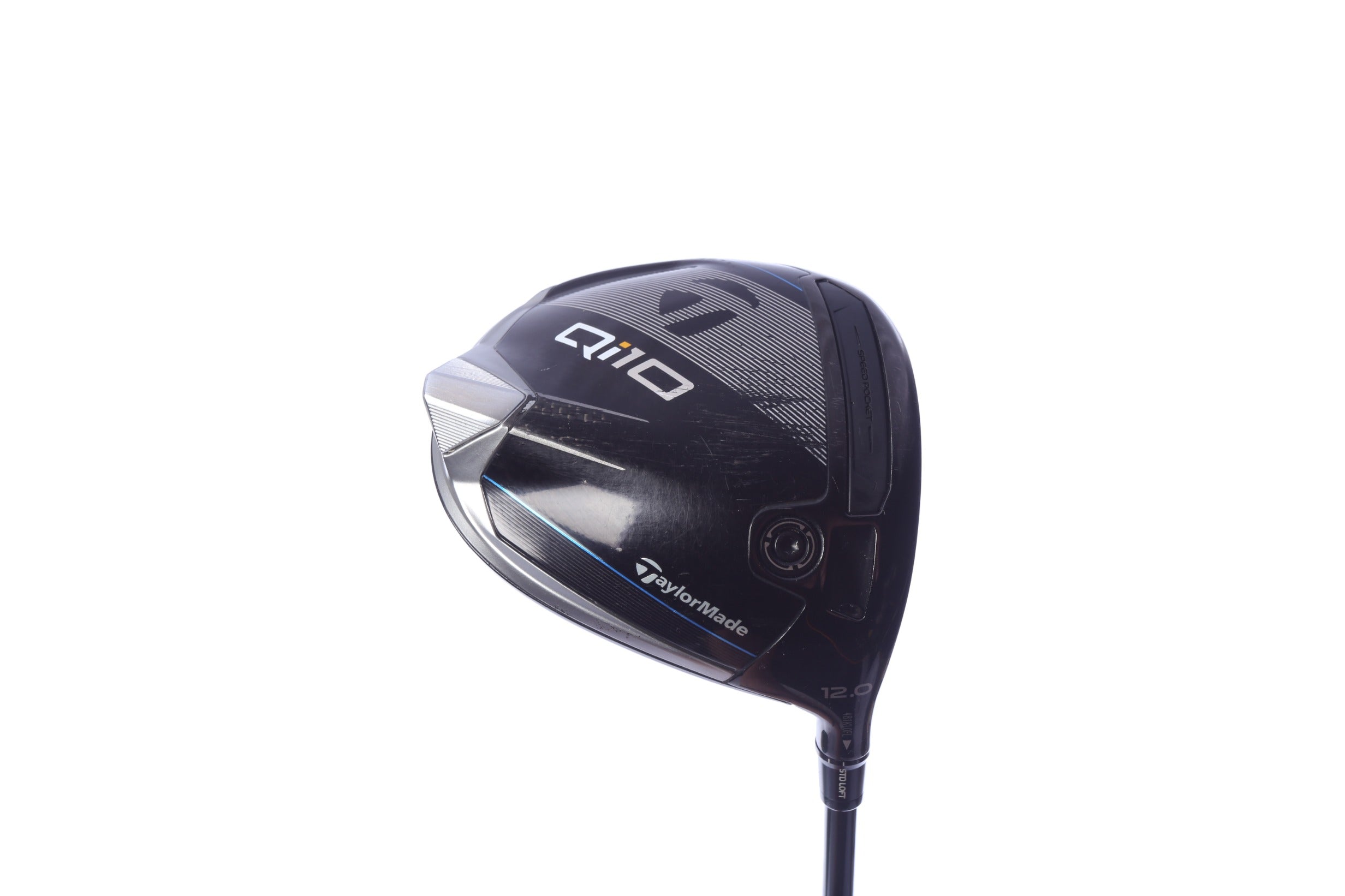 Used TaylorMade Qi10 Driver - 12 Degrees - Regular Flex Mitsubishi Bassara E42 x5ct - Right-Handed