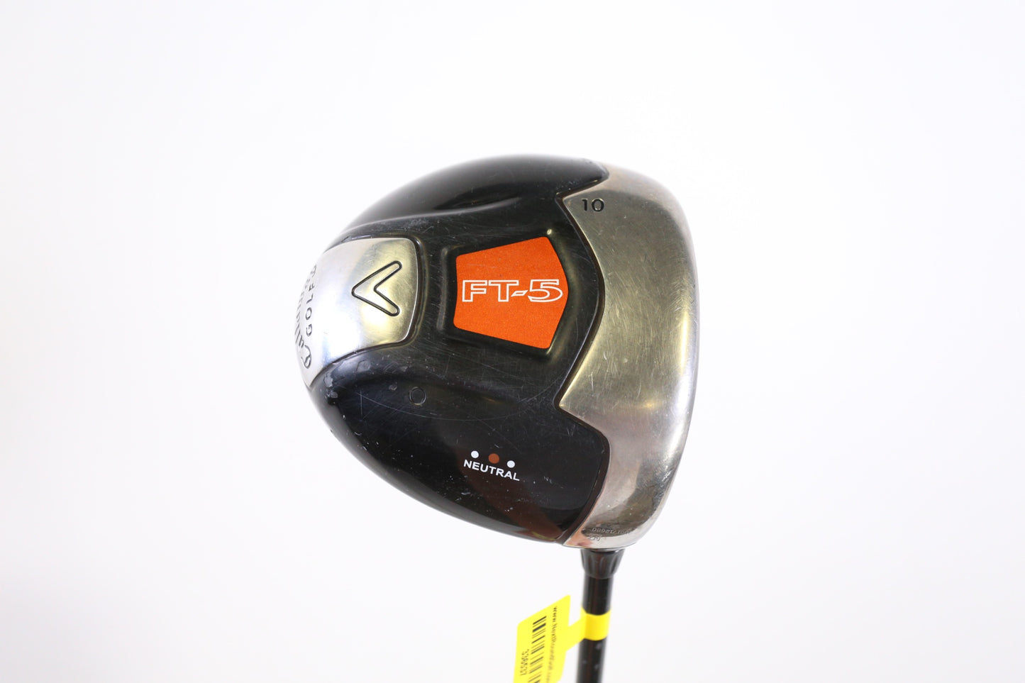 Used Callaway FT-5 Neutral Driver - Right-Handed - 10 Degrees - Regular Plus Flex
