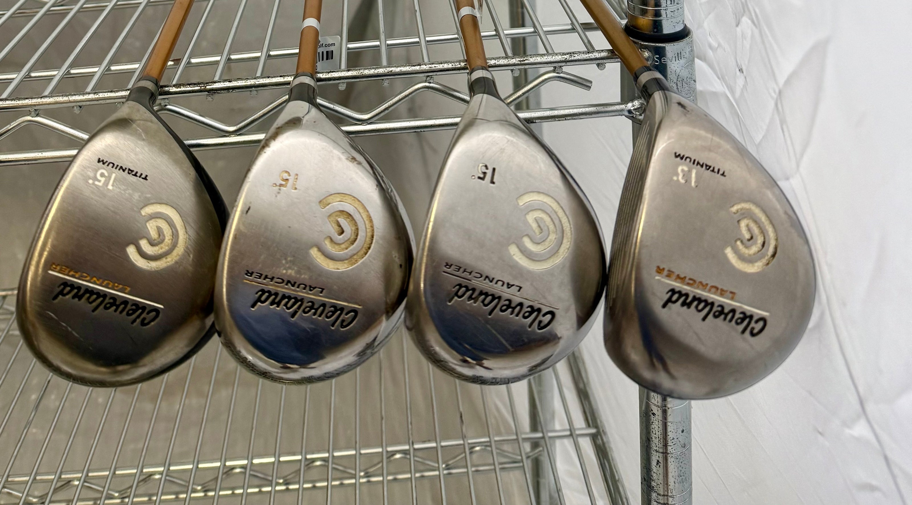 Wholesale Lot of 15 Golf Clubs - Cleveland Launcher Fairway Woods-Next Round