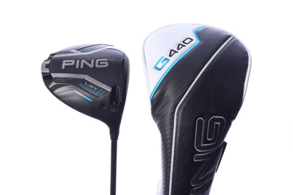 Used Ping G440 LST Driver - 10.5 Degrees - Stiff Flex Mitsubishi Tensei 1K Black  - Right-Handed