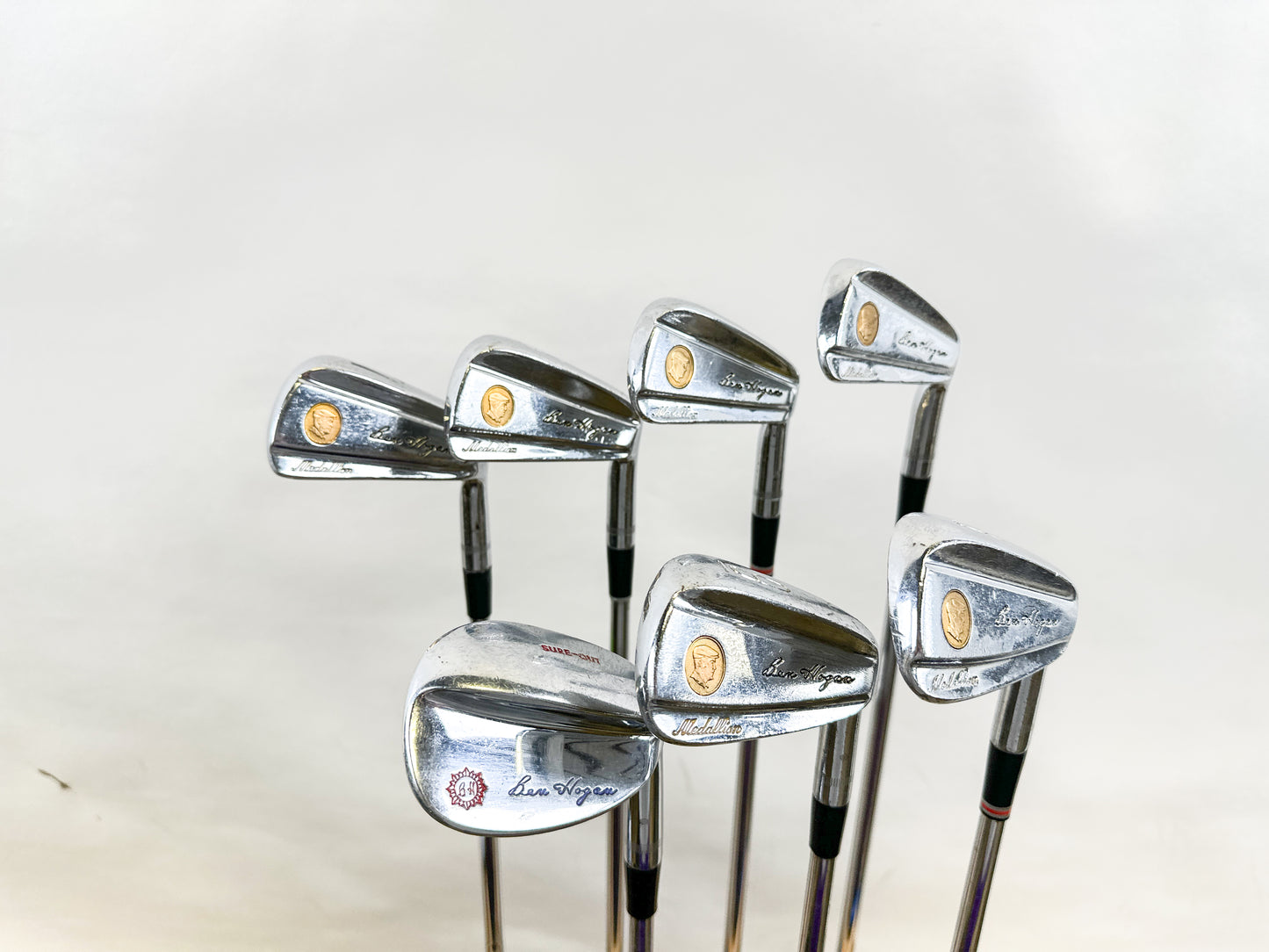 Used Ben Hogan Medallion Iron Set - Right-Handed - 4-9, Sure Out LW - Regular Flex-Next Round