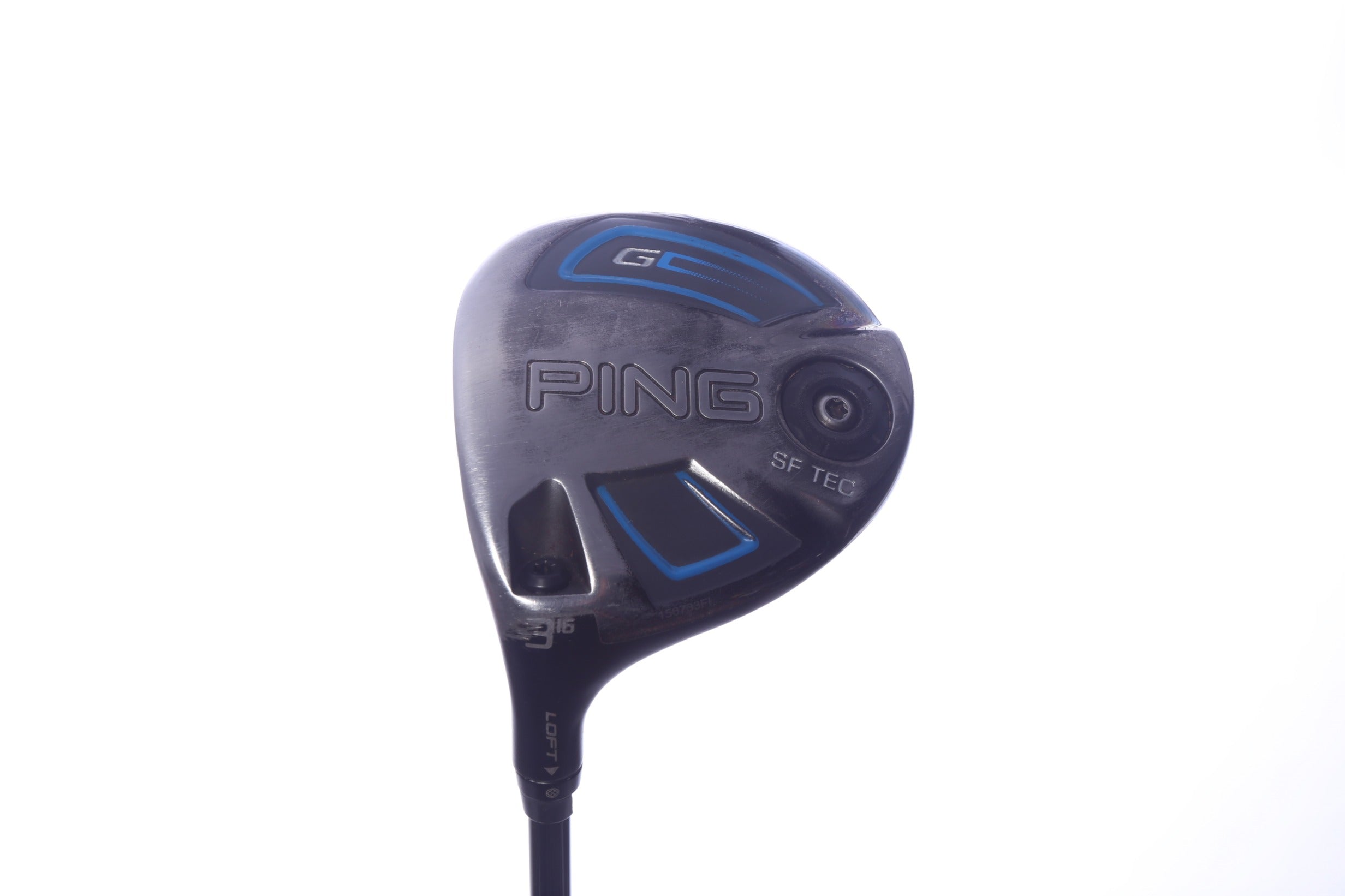 Used Ping G SF Tec 3-Wood - Left-Handed - 16 Degrees - Soft Regular Flex-Next Round