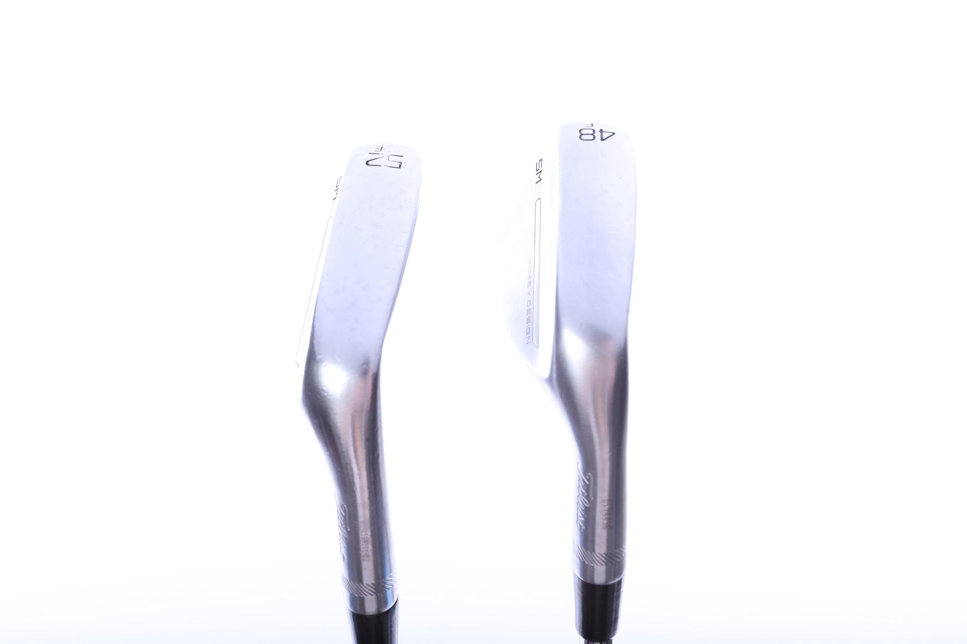 Used Titleist Vokey SM9 Tour Chrome Wedge - Right-Handed - 48*, 52* - Wedge Flex-Next Round