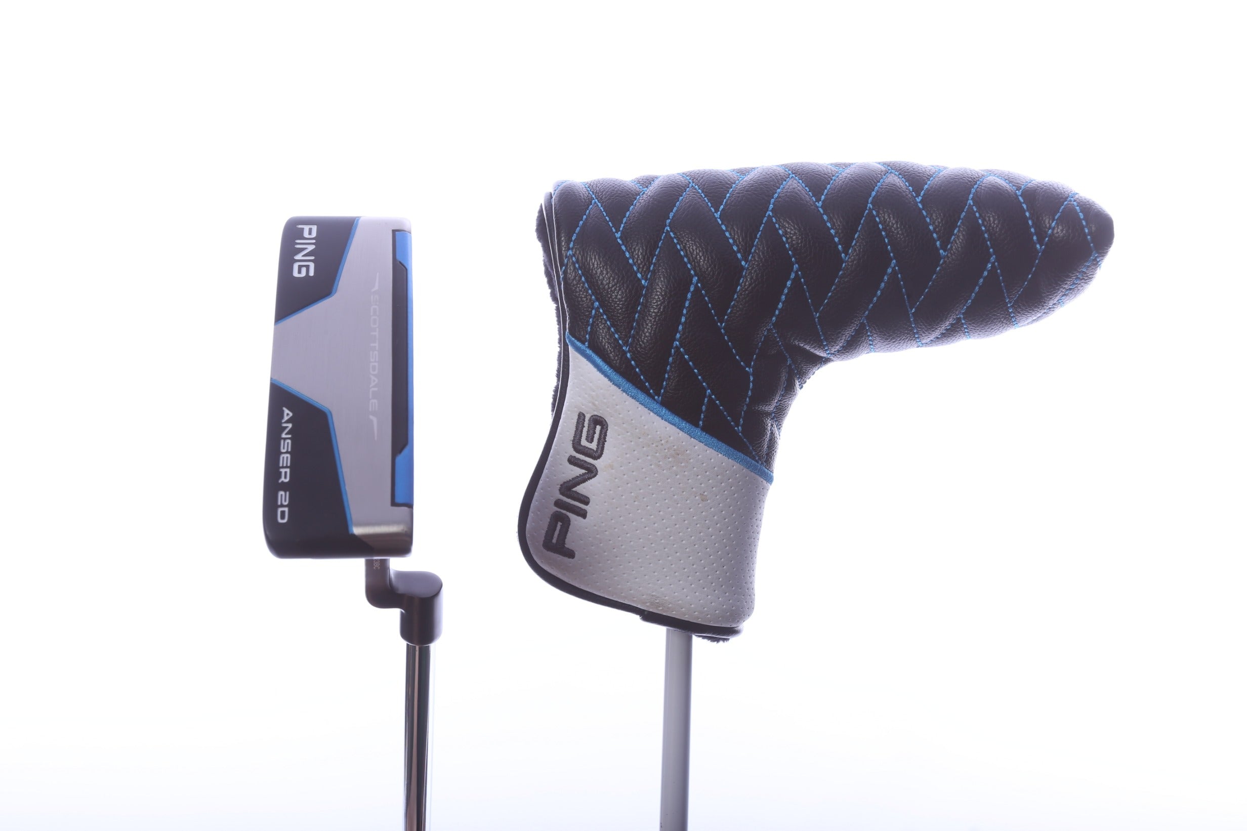 Used Ping 2025 Scottsdale Anser 2D Putter - Right-Handed - 34 in - Blade