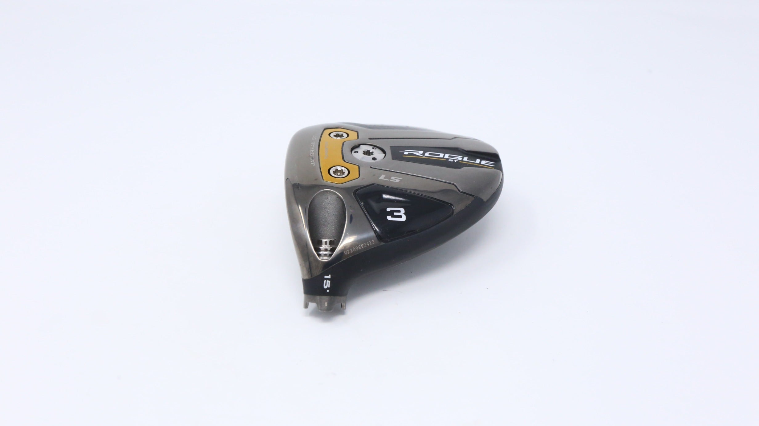 Used Callaway Rogue ST LS Fairway Wood - HEAD ONLY - Left-Handed - 15 Degrees-Next Round