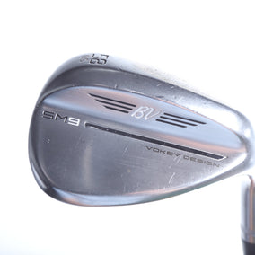 Used Titleist Vokey SM9 Tour Chrome Lob Wedge - Right-Handed - 58 Degrees - Stiff Flex-Next Round