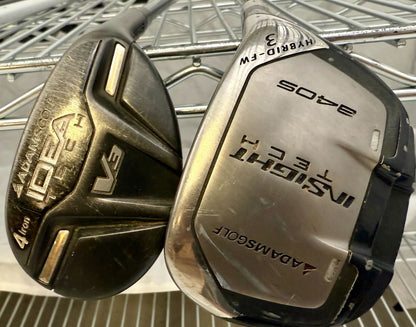 Wholesale Lot of 40 Golf Clubs - Adams Assorted Hybrids-Next Round