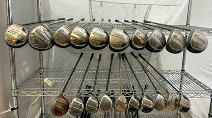 Wholesale Lot of 20 Golf Clubs - Cobra Drivers and TaylorMade Fairway Woods-Next Round