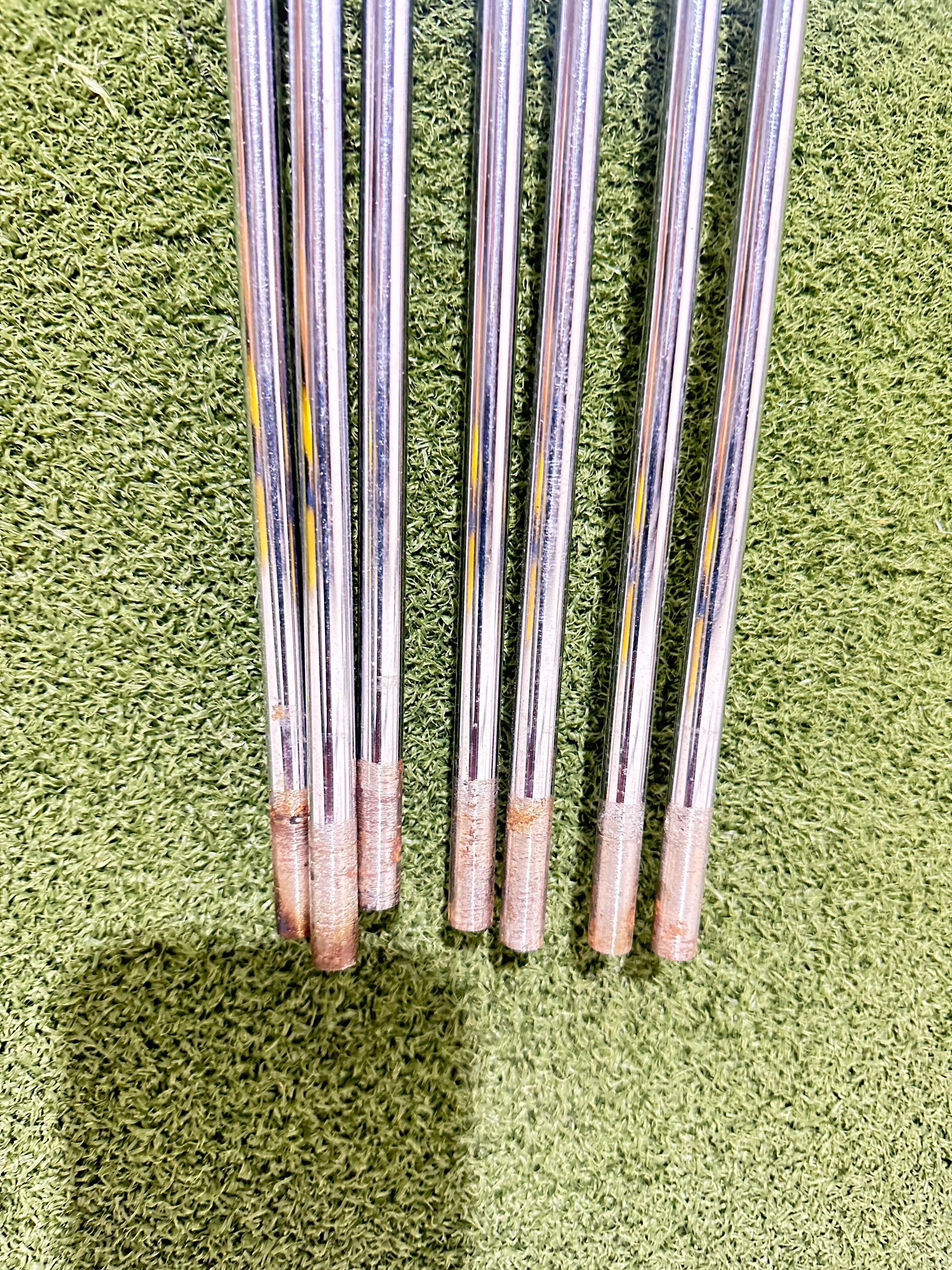Lot of 7 Golf Shafts - Various Lengths, Flexes, and Brands-Next Round