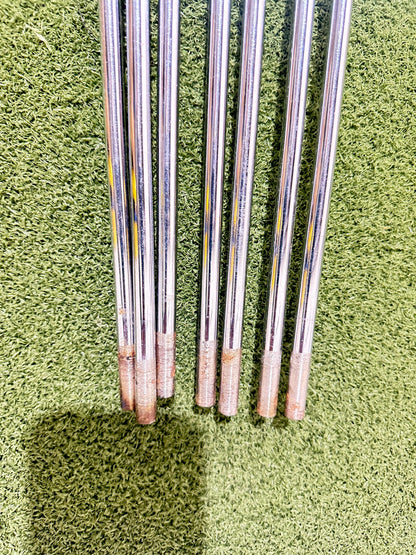 Lot of 7 Golf Shafts - Various Lengths, Flexes, and Brands-Next Round