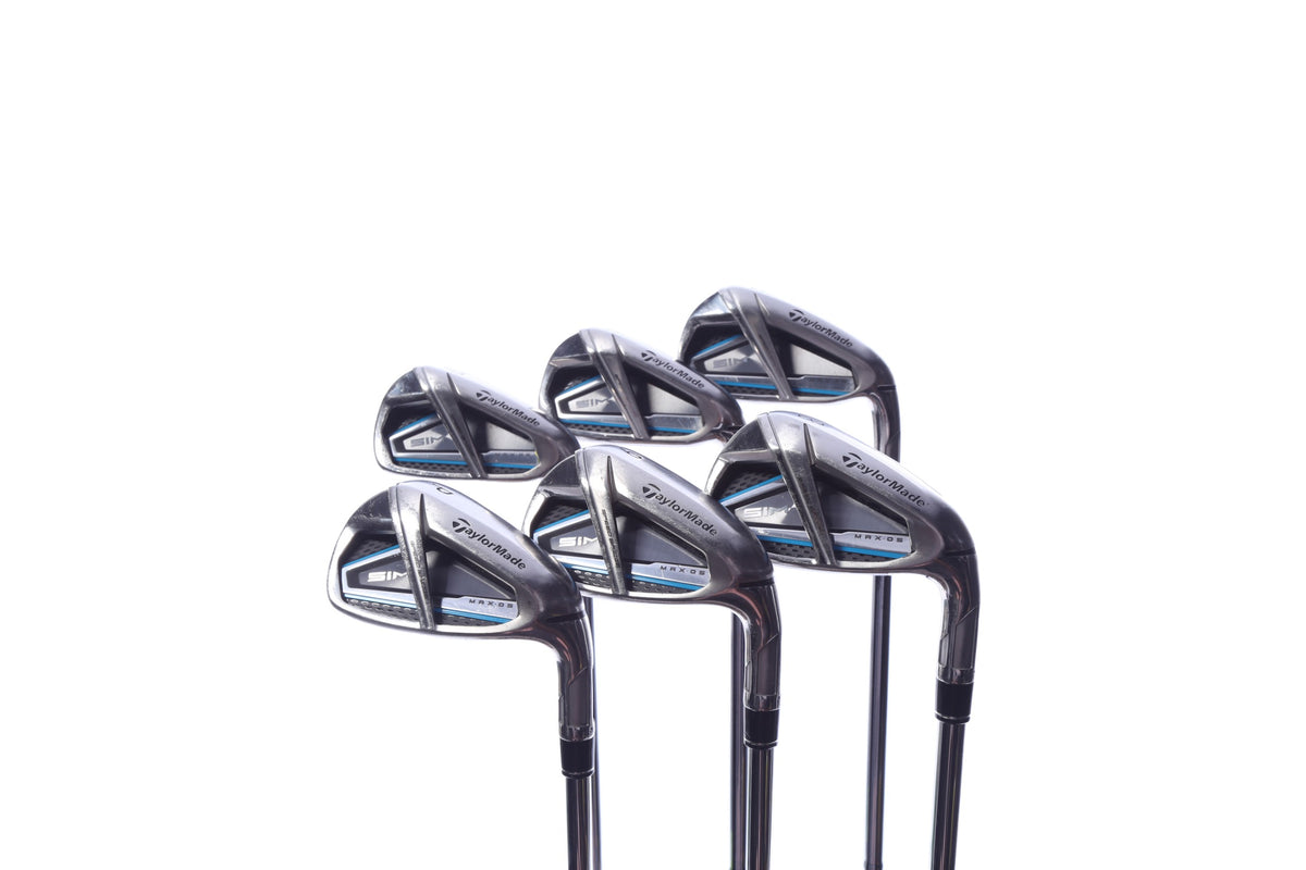 Used TaylorMade SIM MAX OS Iron Set - Right-Handed - 5-PW - Extra Stiff Flex
