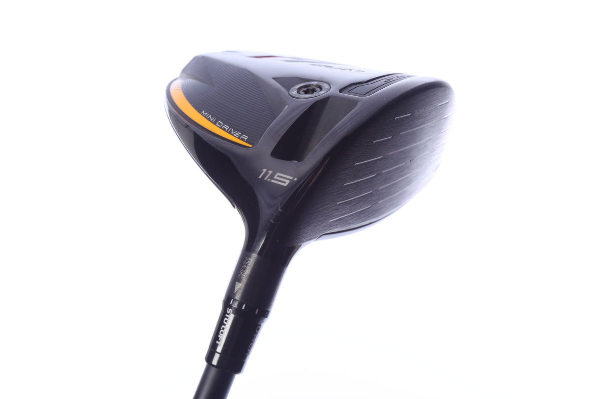 Used TaylorMade r7 Quad Mini Driver - 11.5 Degrees - Stiff Flex Mitsubishi REAX - Right-Handed-Next Round