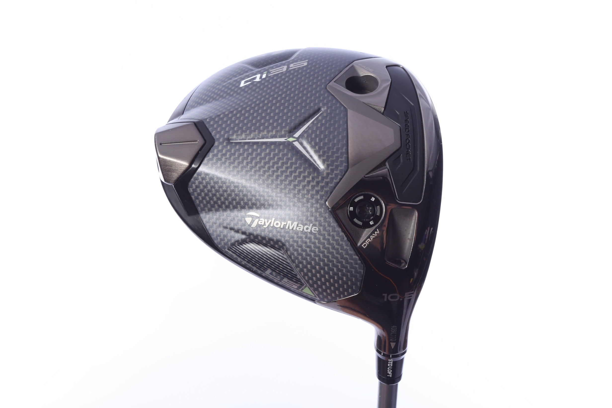 Used TaylorMade Qi35 LS Driver - 10.5 Degrees - Regular Flex Fujikura Speeder NX TCS - Right-Handed