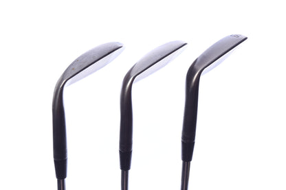 Used Titleist Vokey SM9 Jet Black Wedge Set - Right-Handed - 50*, 56*, 60* - Extra Stiff Flex-Next Round