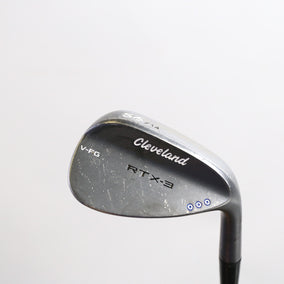 Used Cleveland RTX-3 Black Satin Sand Wedge - Right-Handed - 56 Degrees - Stiff Flex