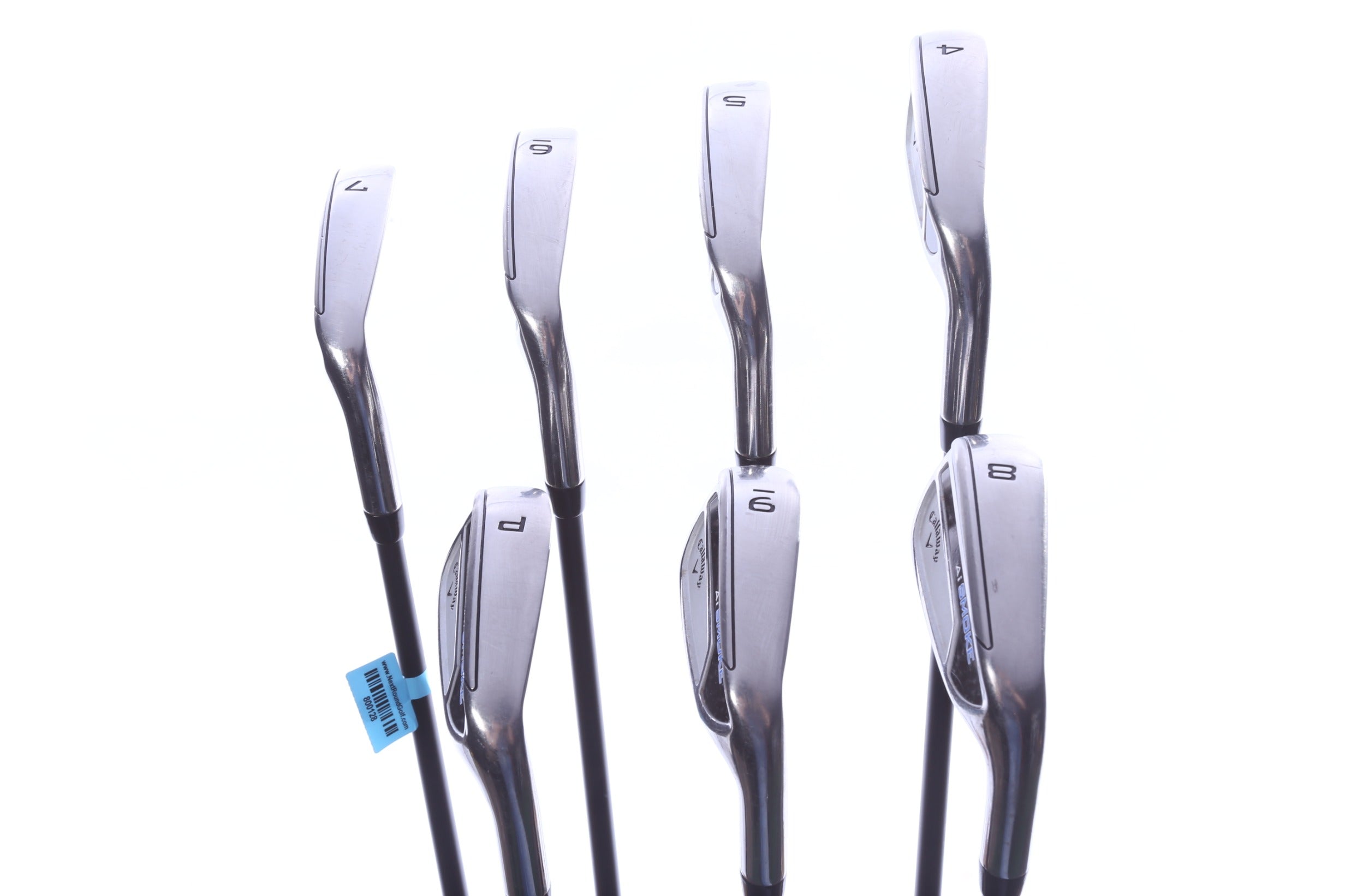Used Callaway Paradym Ai Smoke Iron Set - Right-Handed - 4-PW - Regular Flex-Next Round