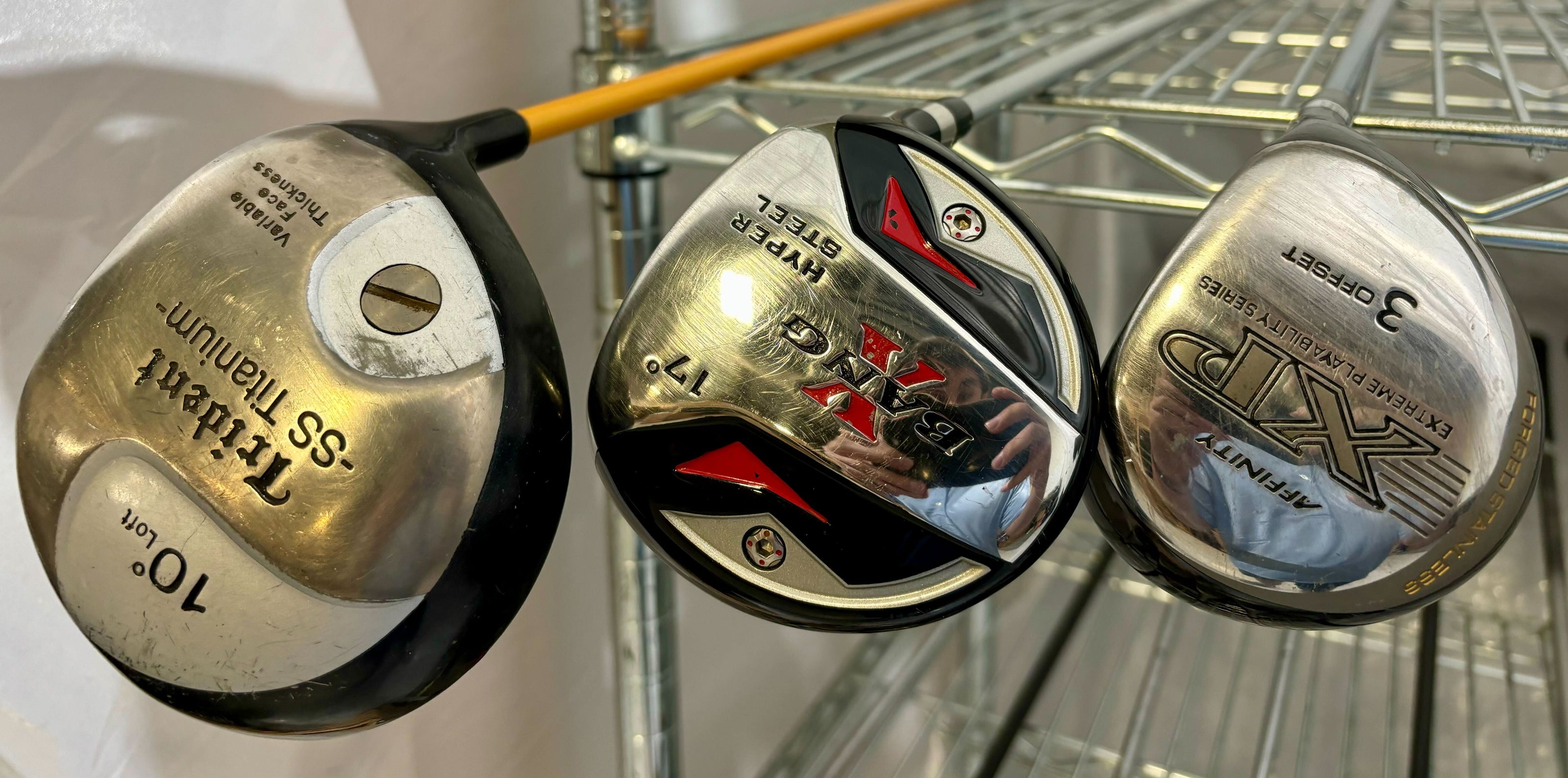 Wholesale Lot of 40 Golf Clubs - Assorted Fairway Woods and Drivers-Next Round