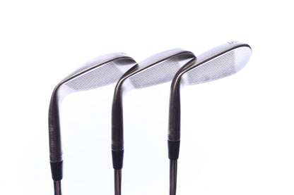 Used Titleist Vokey SM10 Nickel Wedge Set - Right-Handed - 50*, 56*, 60* - Stiff Flex