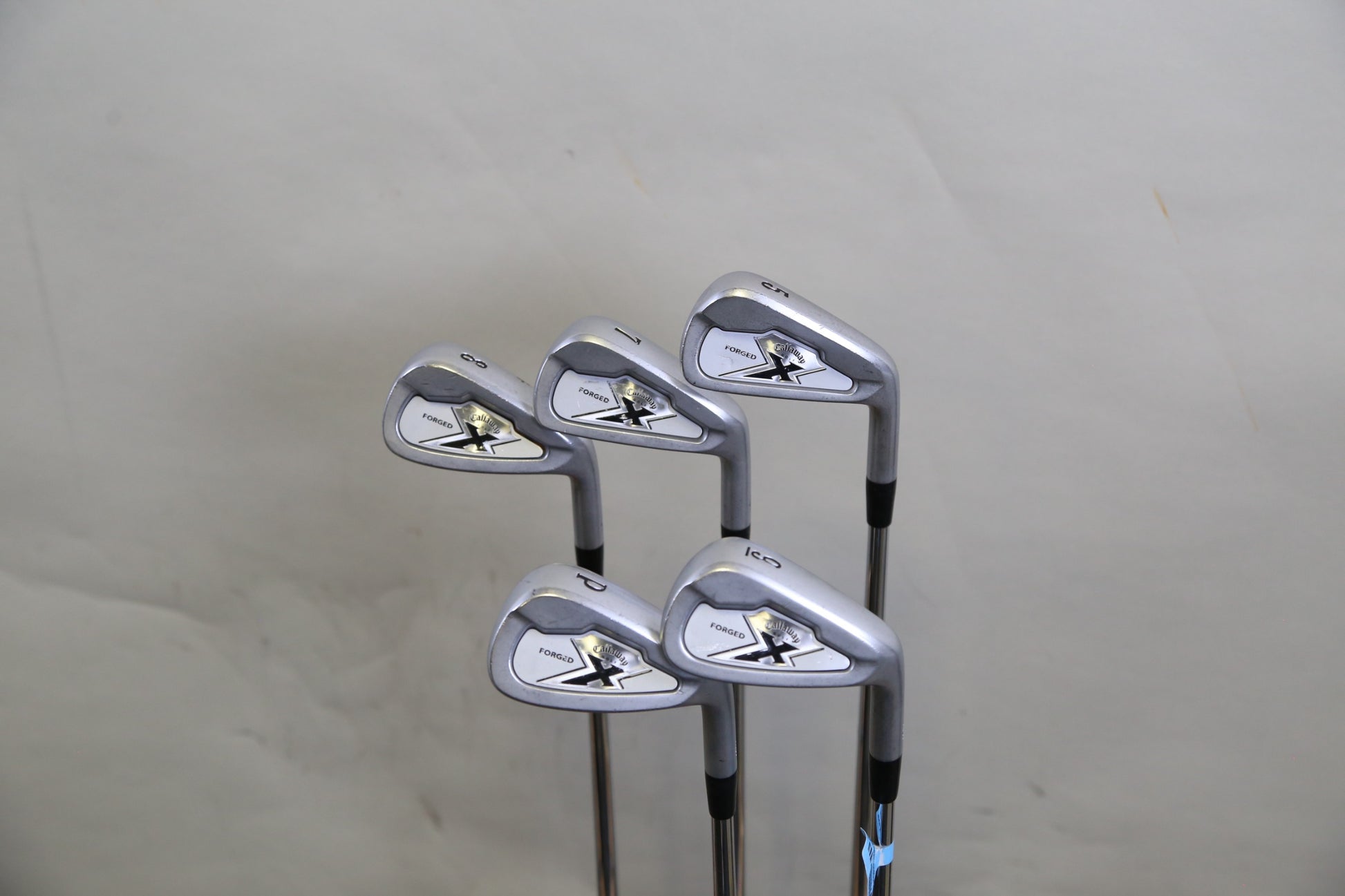 Used Callaway X Forged Iron Set - Right-Handed - 5, 7-PW - Extra Stiff Flex-Next Round