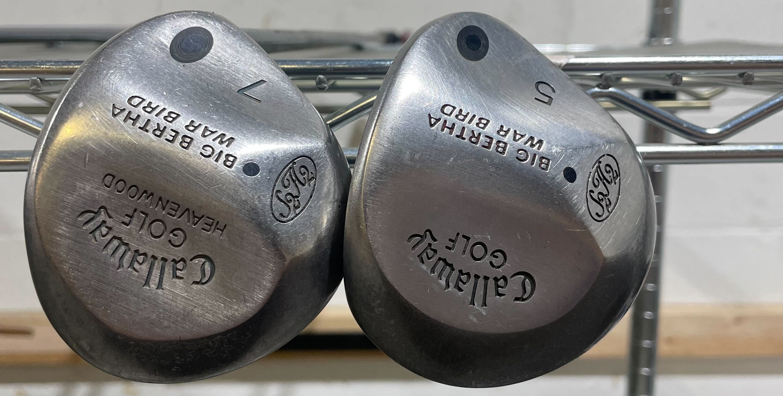 Wholesale Lot of 20 Golf Clubs - Callaway Big Bertha War Bird Fairway Woods-Next Round