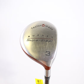 Used TaylorMade SUPERSTEEL 3-Wood - Right-Handed - 15 Degrees - Stiff Flex