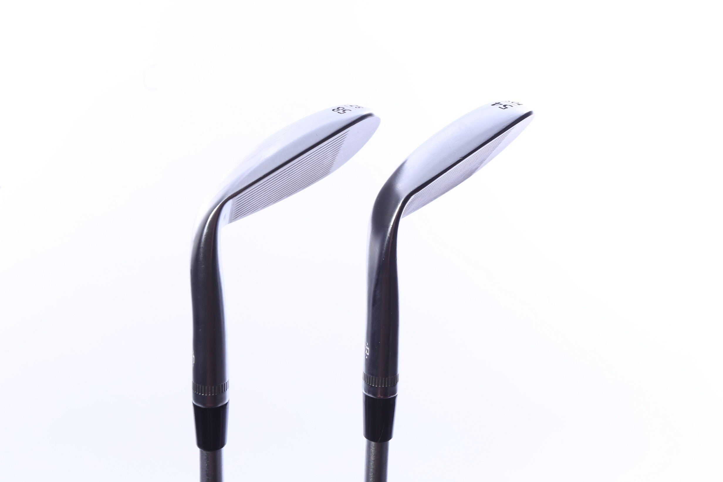 Used Callaway JAWS Raw Chrome Wedge Set - Right-Handed - 54*, 58* - Stiff Flex