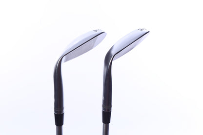 Used Callaway JAWS Raw Chrome Wedge Set - Right-Handed - 54*, 58* - Stiff Flex