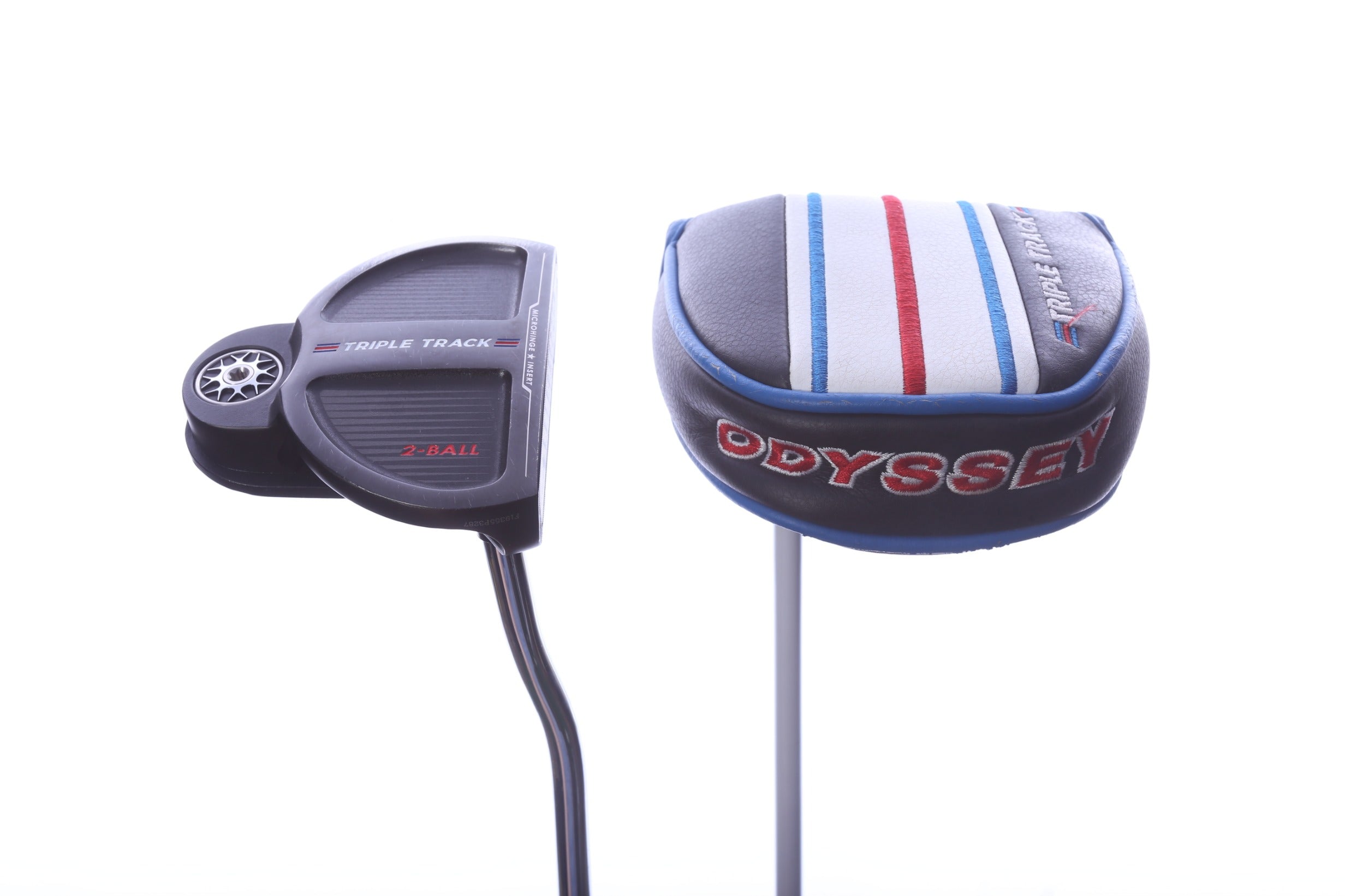 Used Odyssey Triple Track 2 Ball Putter - Right-Handed - 32 in - Mallet