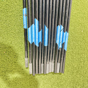 Lot of 14 Premium Golf Shafts - Various Lengths, Flexes, and Brands-Next Round