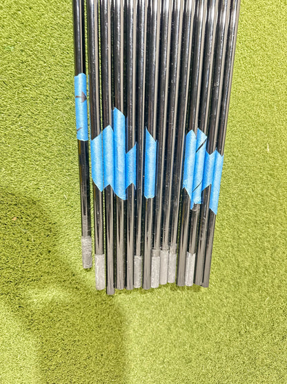 Lot of 14 Premium Golf Shafts - Various Lengths, Flexes, and Brands-Next Round
