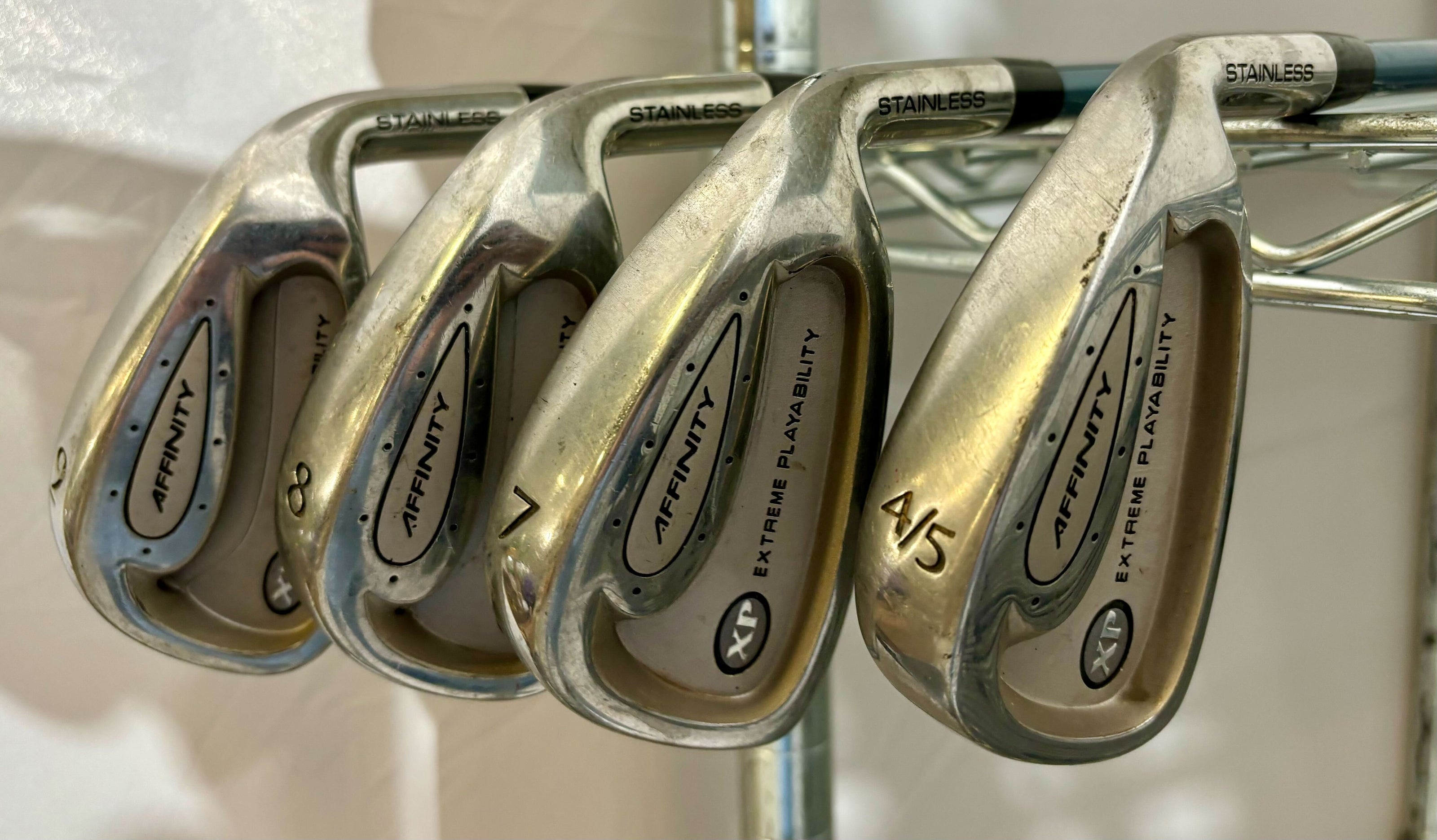Wholesale Lot of 50 Golf Clubs - Assorted Irons and Wedges-Next Round