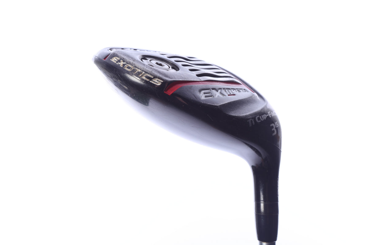 Used Tour Edge Exotics EX10 3-Wood - Right-Handed - 15 Degrees - Regular Flex