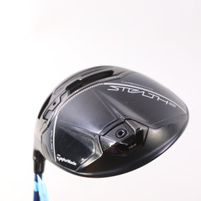 Used TaylorMade Stealth 2 Plus Black/Blue Driver - Left-Handed - 9 Degrees - Stiff Flex-Next Round