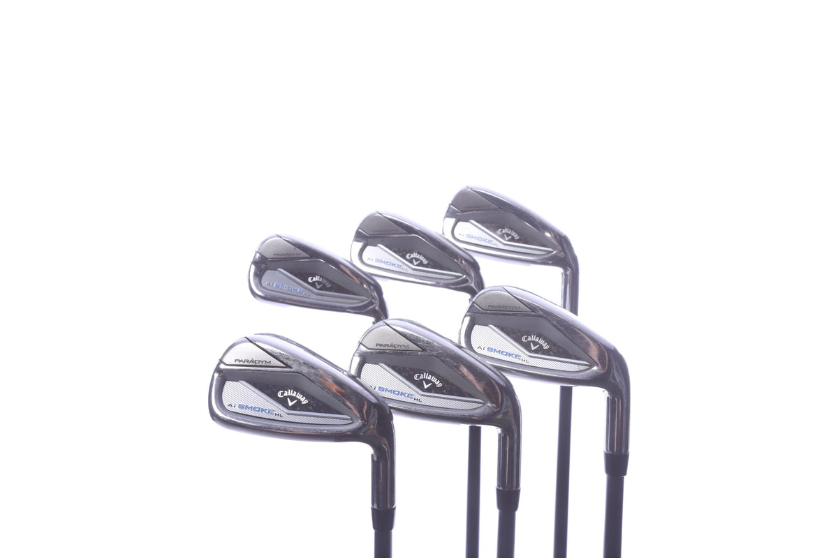 Used Callaway Paradym Ai Smoke HL Iron Set - Right-Handed - 5-PW - Regular Flex-Next Round