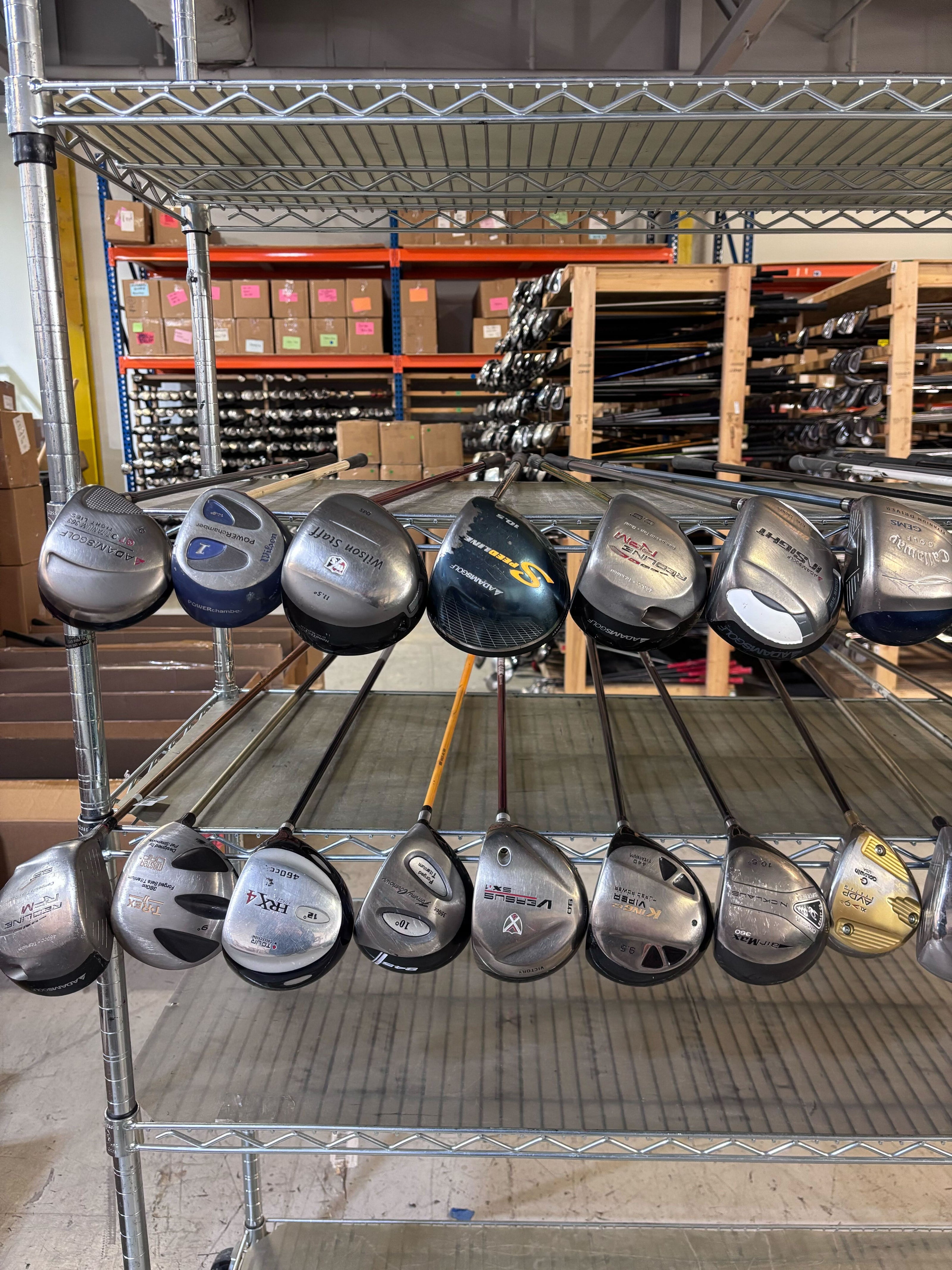 Wholesale Lot 25 Golf Clubs- Drivers-Next Round