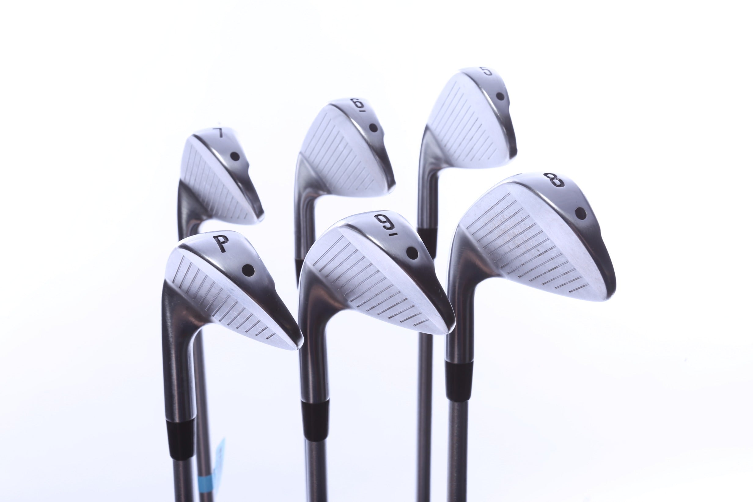 Used Callaway Apex Ti Fusion Plated Iron Set - Right-Handed - 5-PW - Stiff Flex-Next Round