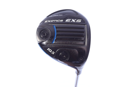 Used Tour Edge Exotics EXS Driver - 10.5 Degrees - Seniors Flex Mitsubishi Tensei CK Blue - Right-Handed