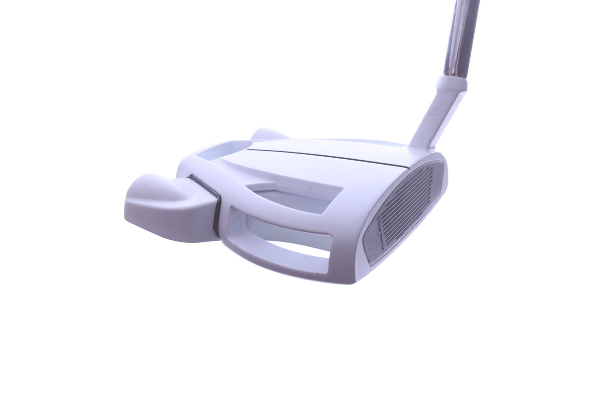Used TaylorMade Spider Ghost White Small Slant Putter - Right-Handed - 33 in - Mallet