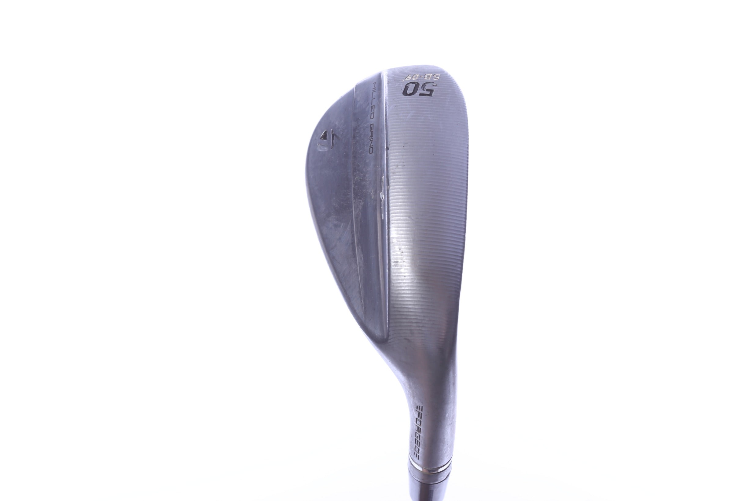 Used TaylorMade Milled Grind 5 Satin Chrome Gap Wedge - Right-Handed - 50 Degrees - Wedge Flex
