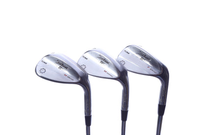 Used Titleist Vokey SM6 Tour Chrome Wedge Set - Right-Handed - 50*, 54*, 58* - Wedge Flex