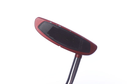Used TaylorMade Spider Red Double Bend Putter - Left-Handed - 35 in - Mallet