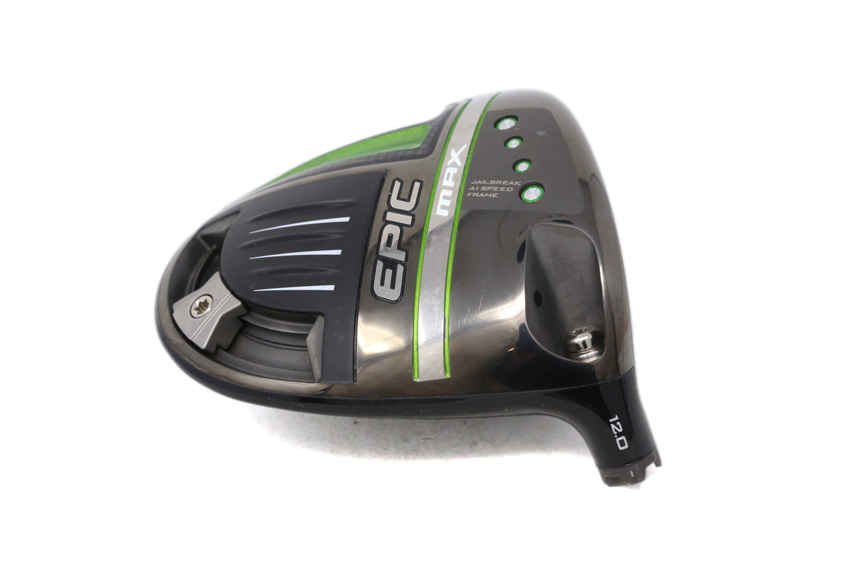 Used Callaway Epic MAX Driver - HEAD ONLY - Right-Handed - 12 Degrees