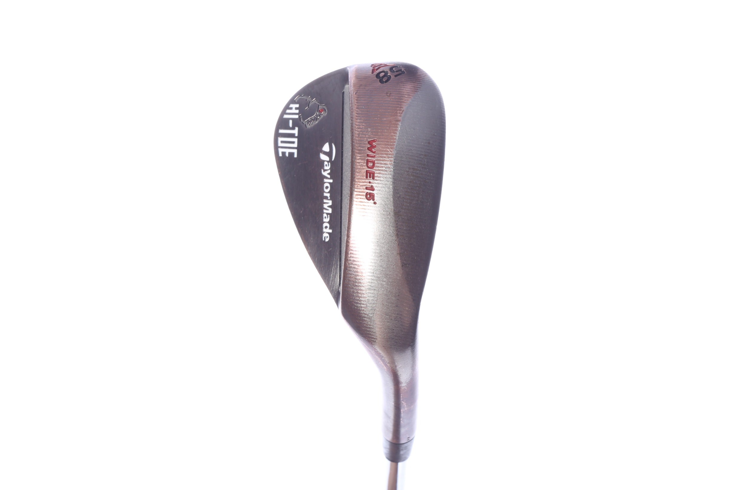 Used TaylorMade Hi-Toe Raw Big Foot Lob Wedge - Right-Handed - 58 Degrees - Stiff Flex
