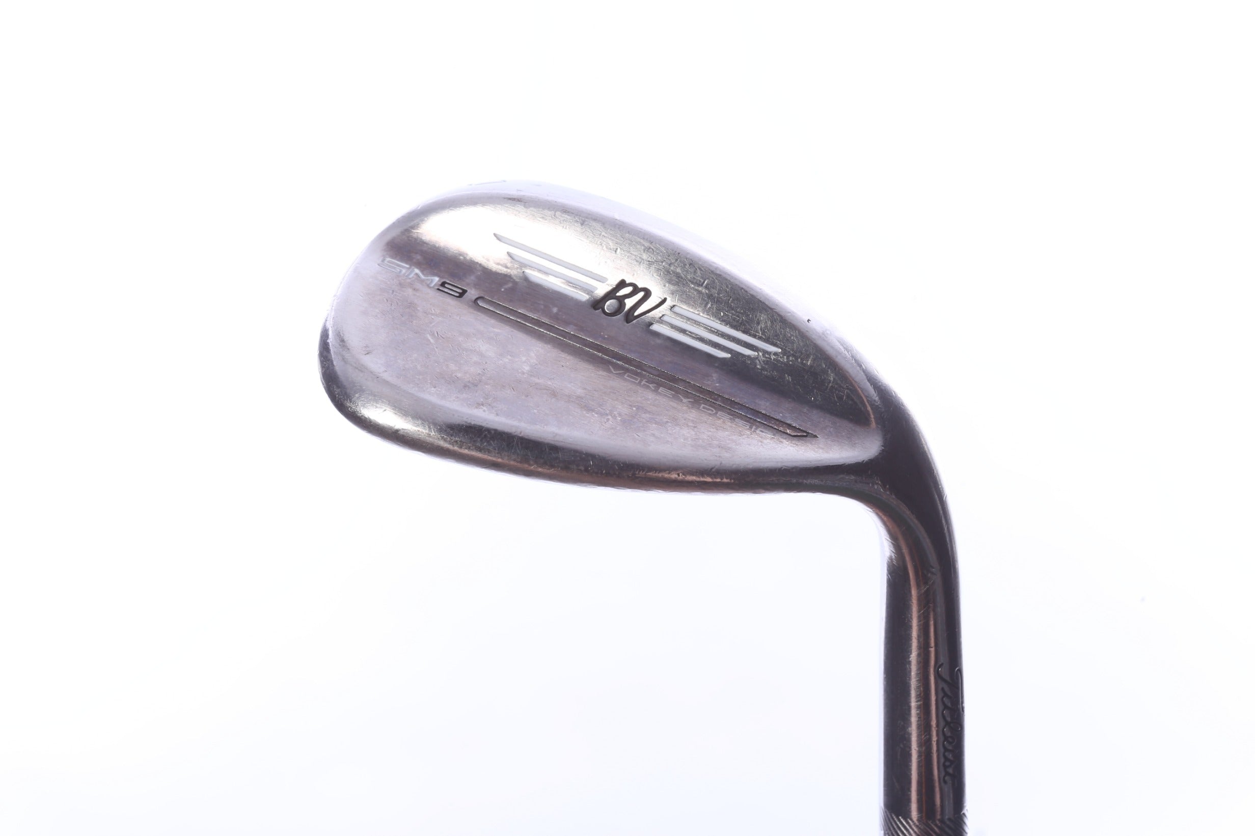 Used Titleist Vokey SM9 Brushed Steel Lob Wedge - Right-Handed - 60 Degrees - Regular Flex-Next Round
