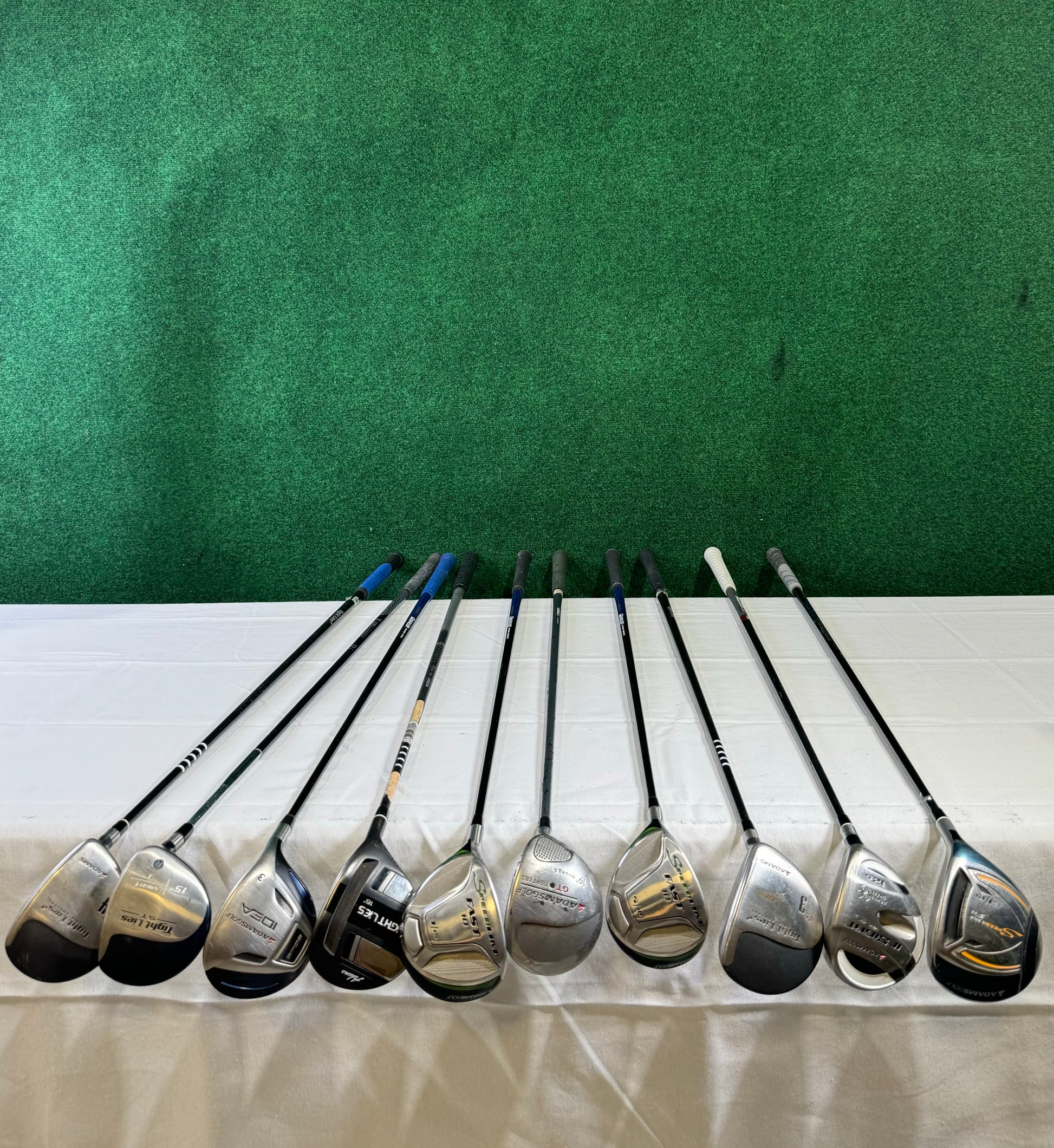 Wholesale Lot of 20 Golf Clubs - Adams Fairway Woods-Next Round